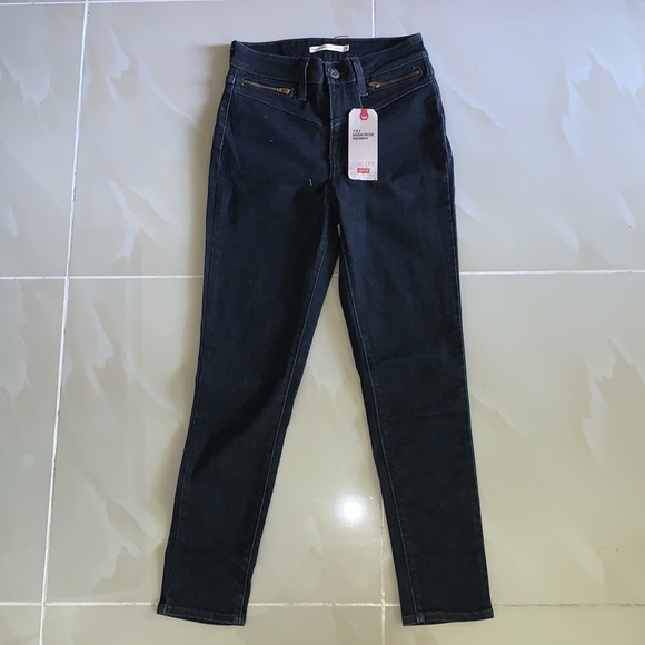 NWT Levi' 721 High-Rise Zip Front Skinny Ankle - Picture 3 of 5